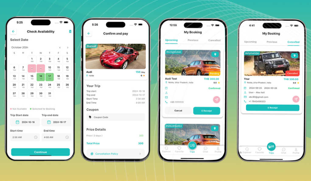 自驾车租赁预订App源码/Flutter网约车源码/游艇租赁/后端+App