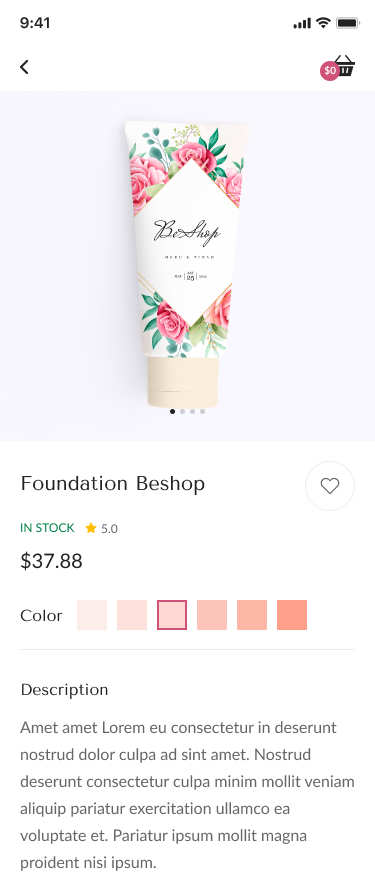 React Native美妆产品跨境电商APP源码/含Laravel后端
