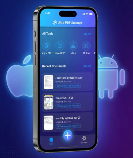 Flutter一站式PDF扫描编辑器APP源码/智能OCR/数字签名