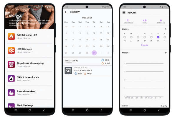 全开源Flutter居家健身助手APP源码(Android+iOS)