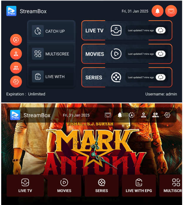 全开源IPTV播放器App源码带后端/m3u8播放器/支持XUI.One