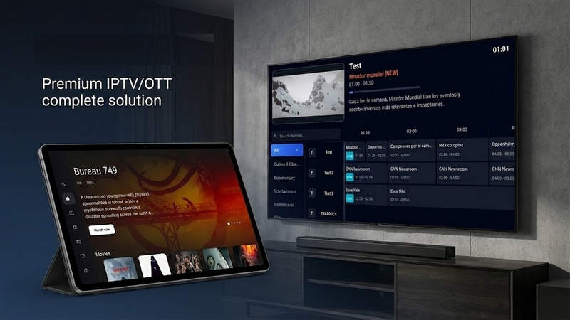 企业级IPTV+OTT流媒体系统源码/多代理分销/Android原生APP