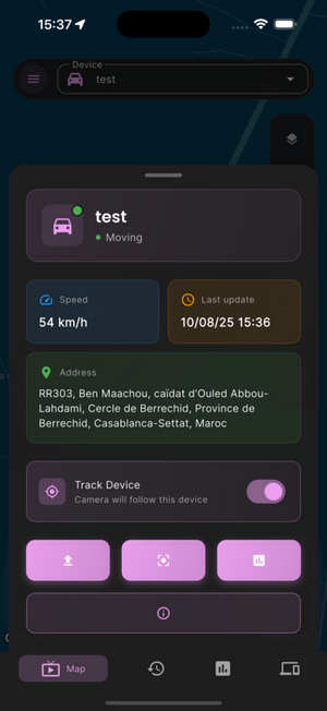 Flutter车辆跟踪定位管理APP源码/Traccar实时车辆追踪系统