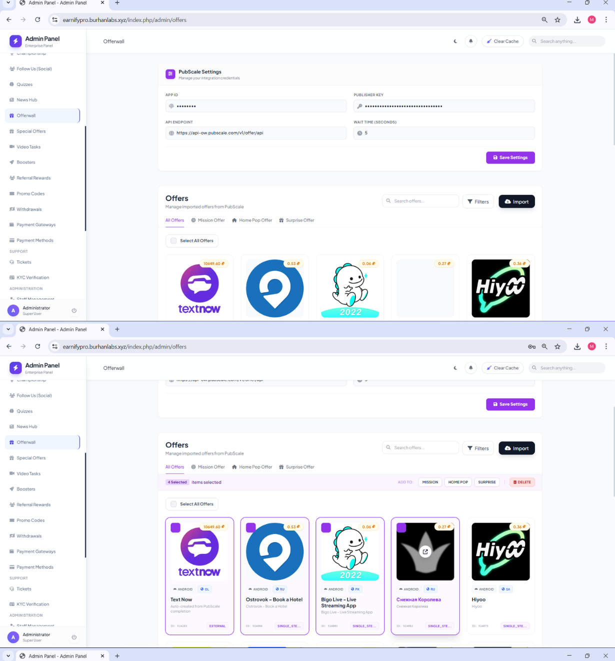 Flutter游戏试玩看广告做任务赚钱APP源码(带PHP后端)