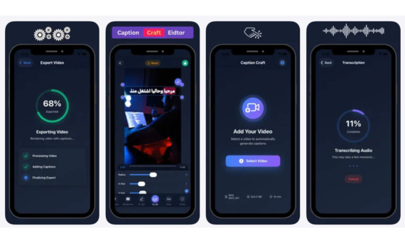 iOS SwiftUI智能AI字幕生成器APP源码_视频自动加字幕
