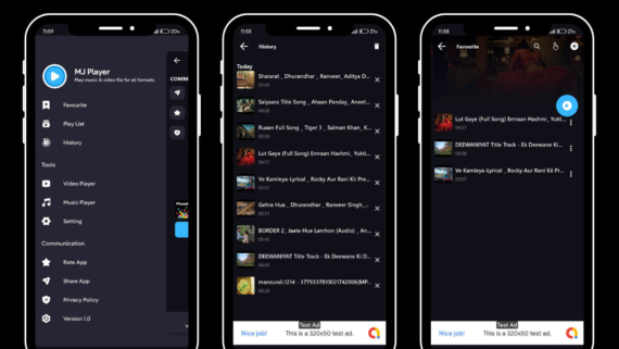 Android音乐视频播放器APP源码_4K全格式_广告变现