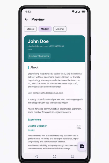 AI简历分析器APP源码_原生Android端_Kotlin+Jetpack Compose