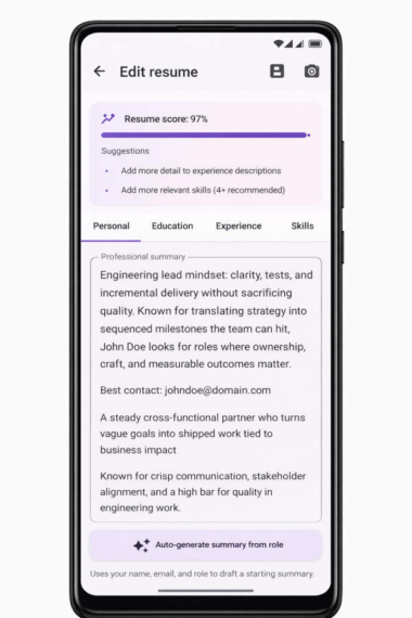 AI简历分析器APP源码_原生Android端_Kotlin+Jetpack Compose