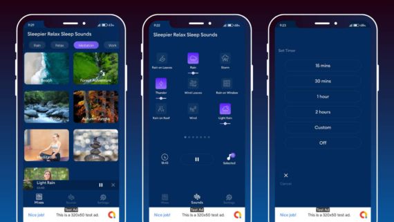 Android睡眠冥想助眠白噪音APP源码_原生Java开发