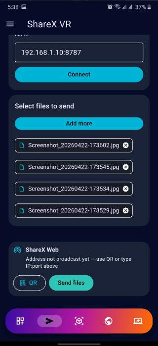 跨平台VR文件传输APP源码_手机电脑文件互传