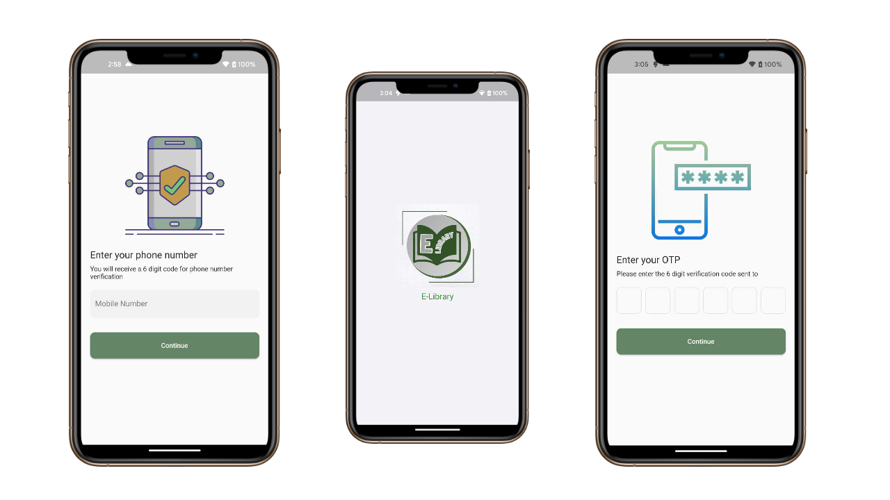 eLibrary掌上图书馆和电子书阅读器Flutter手机APP源码