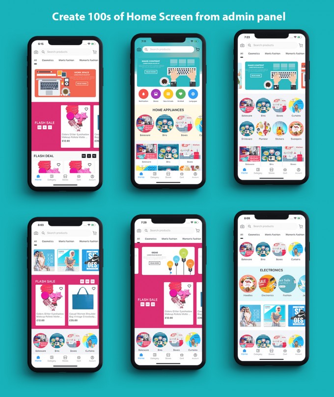 WooCommerce多商户商城购物Flutter手机APP源码V1.0.26版