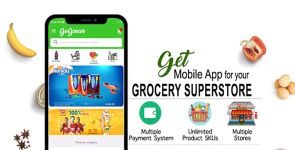 集成配送功能的超市Android应用APP源码/全开源可二开