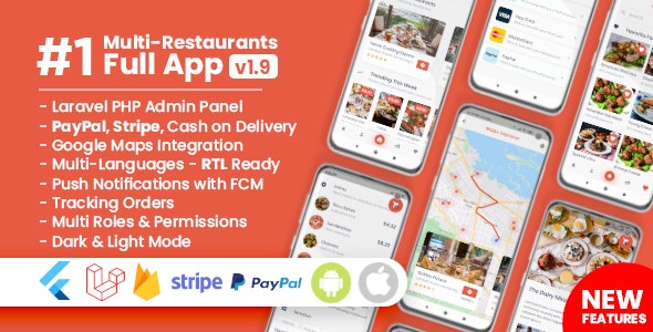 【Web+IOS+Android三端源码】外卖送餐送货前端手机应用app源码 + 后端Laravel管理面板PHP源码