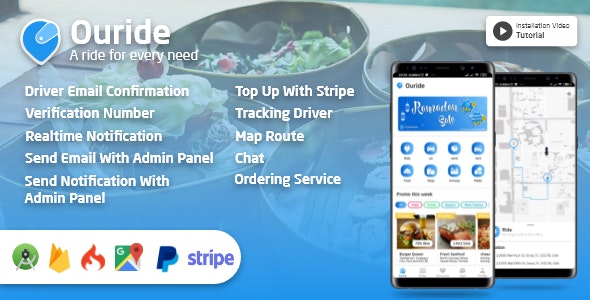 【适合二开】ouride-预订服务按需传送Android手机应用APP源码【客户+骑手+商家+后端】
